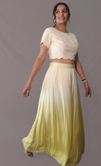 Yellow ombre co-ord set