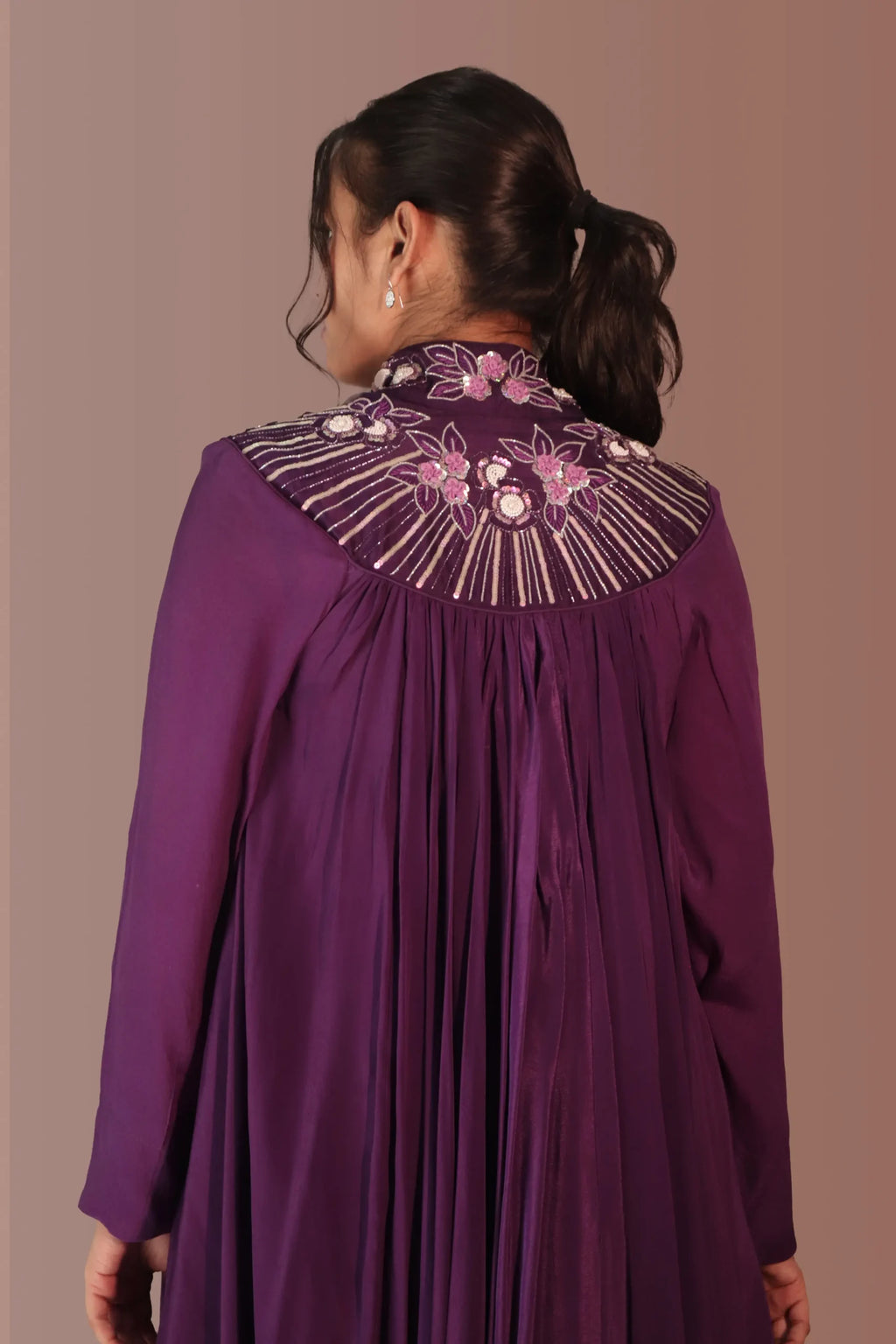 Aubergine co-ord set