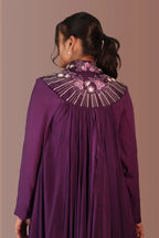 Aubergine co-ord set