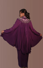 Aubergine co-ord set