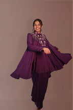 Aubergine co-ord set