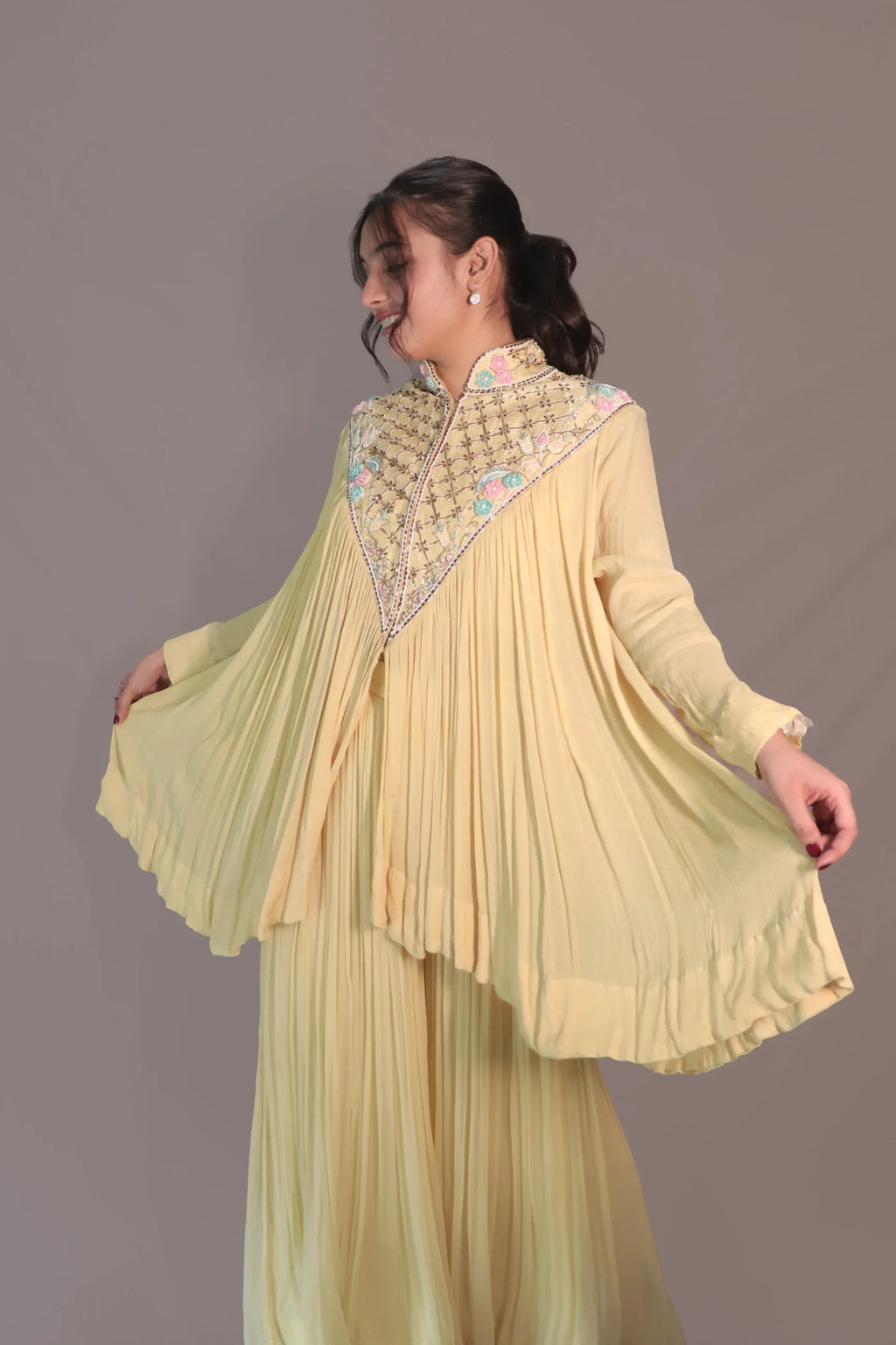 Butter yellow co-ord set