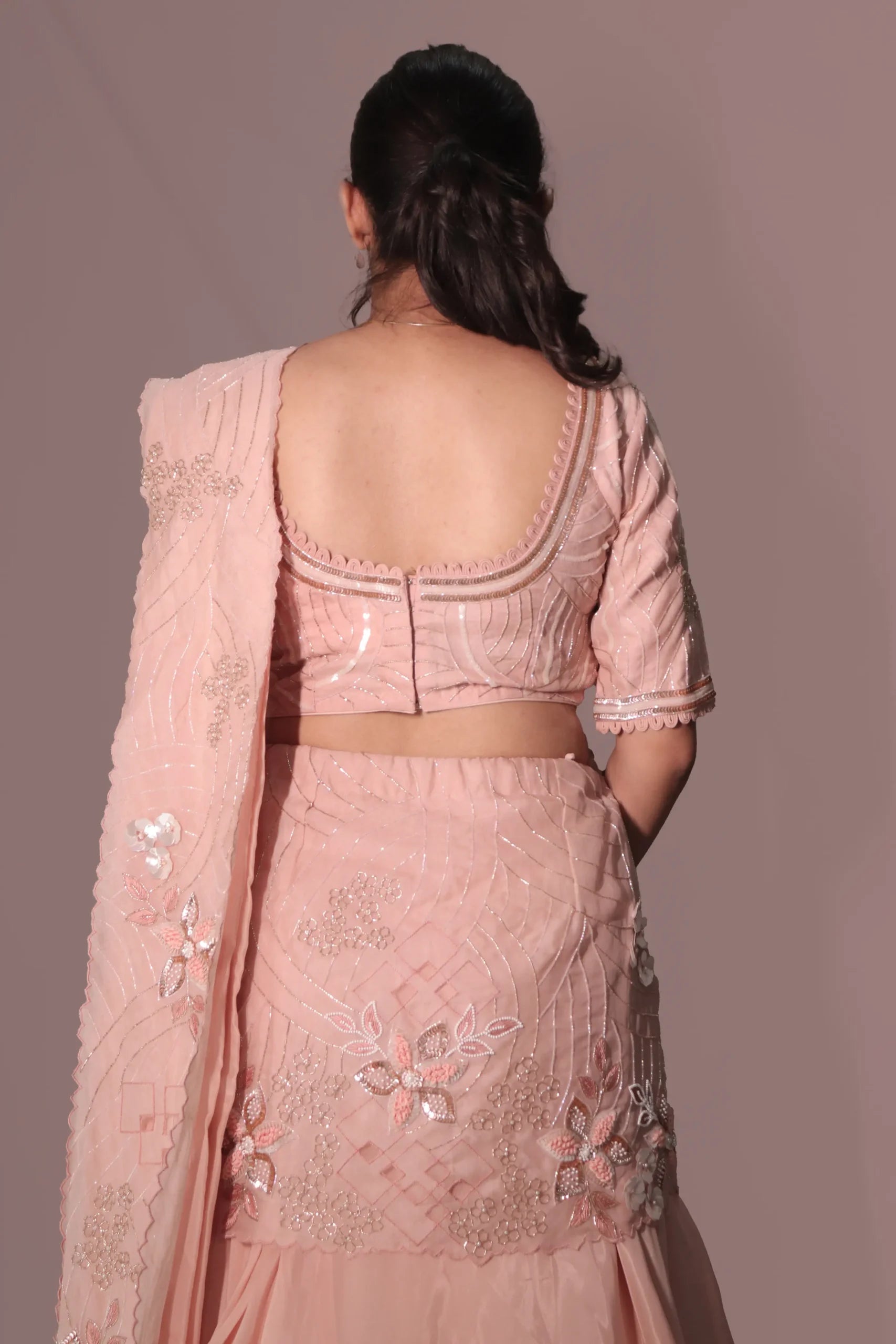 Rania drape saree