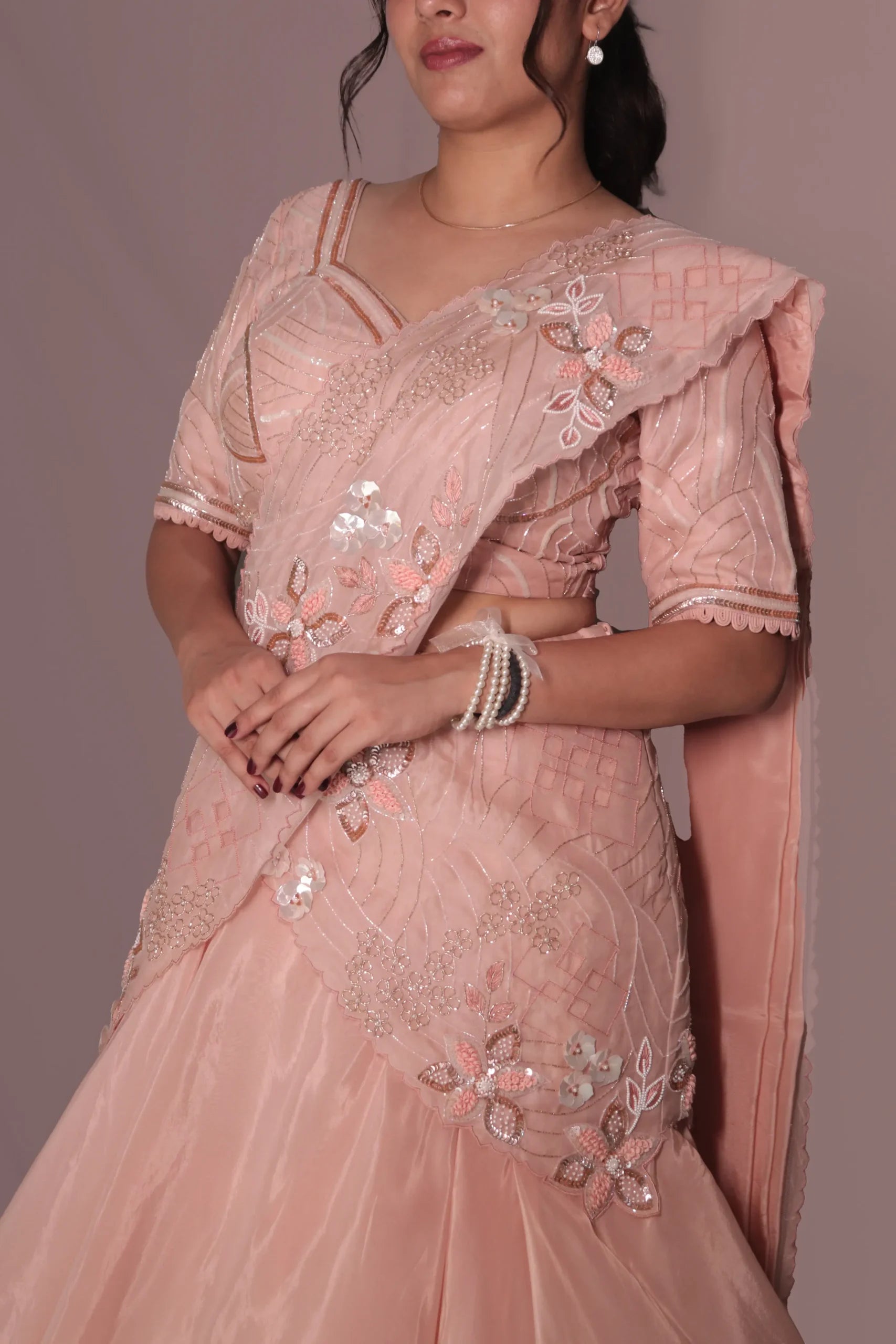 Rania drape saree