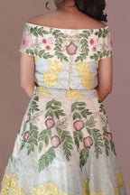 Blossom lehenga set