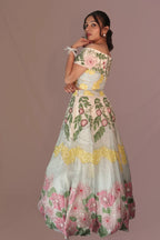 Blossom lehenga set