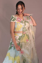 Blossom lehenga set