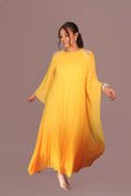 Sufi kaftan yellow & orange