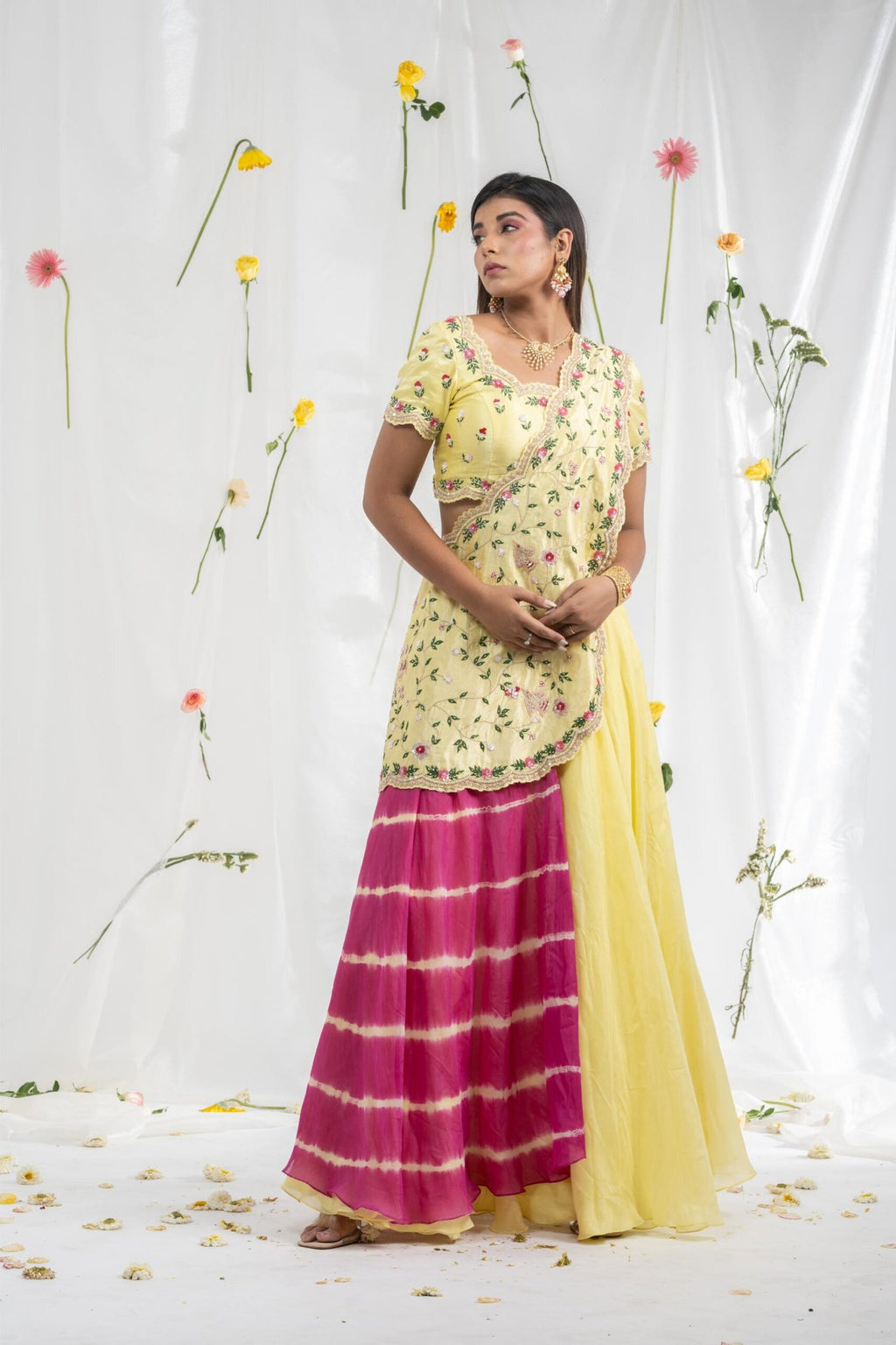sawan lehenga set