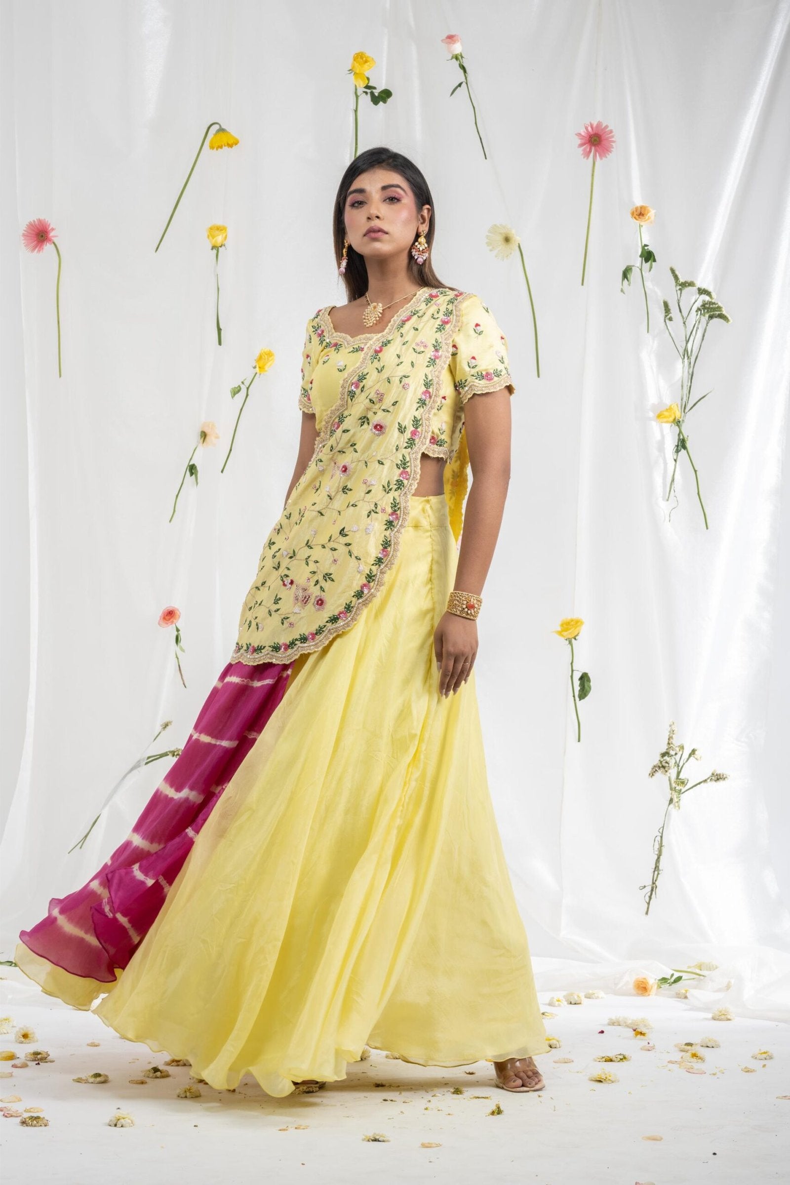 sawan lehenga set