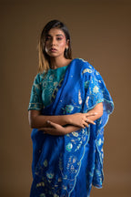 Tulip saree set