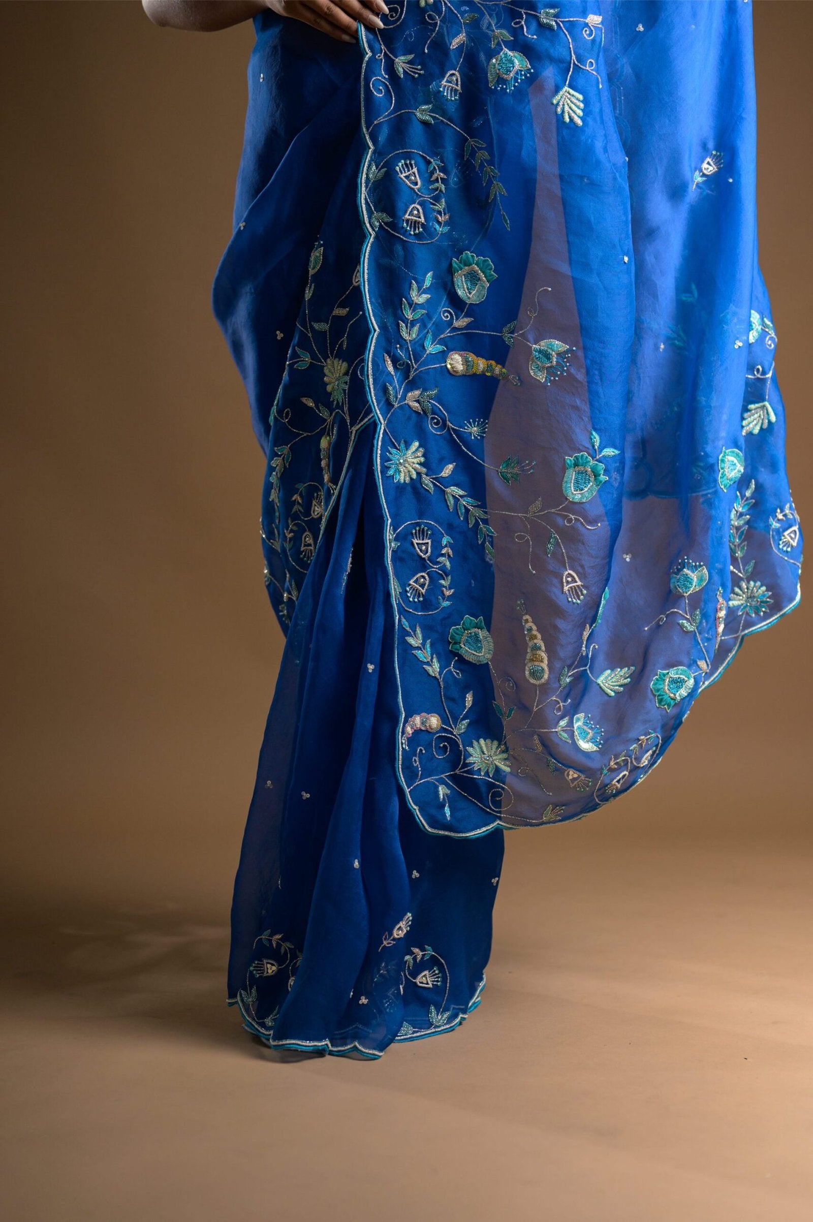 Tulip saree set
