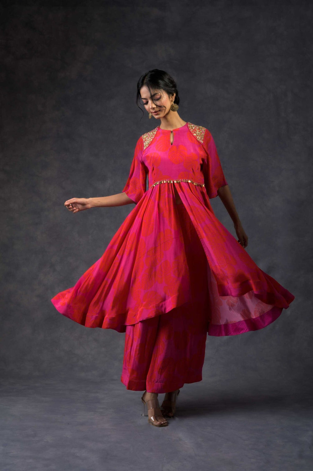 Digital printed kurta set
