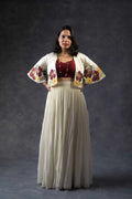 Jacket skirt set
