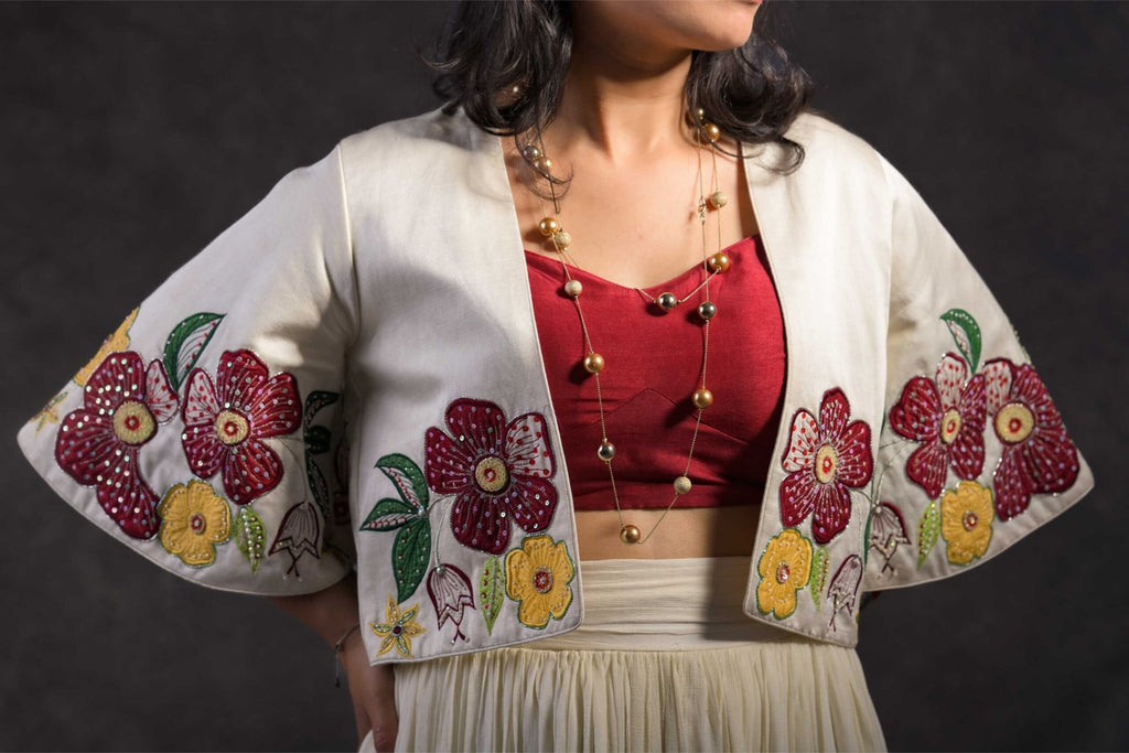 Jacket skirt set