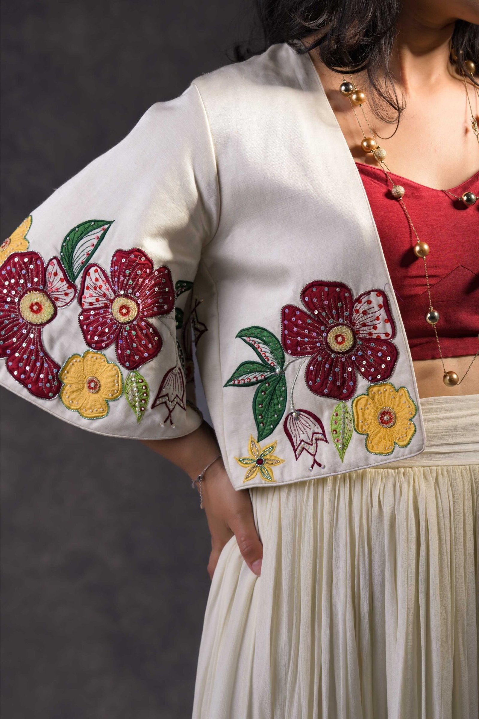 Jacket skirt set