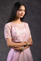 Tulip pink lehenga set
