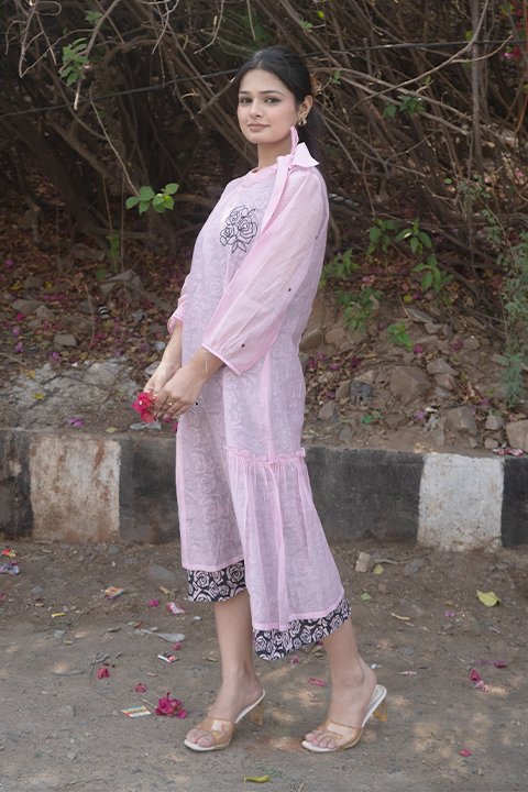 Rose summer dress
