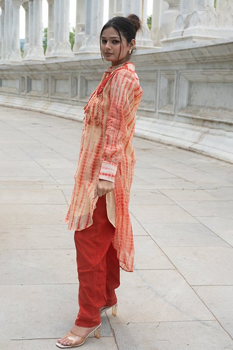 Shibori kurta